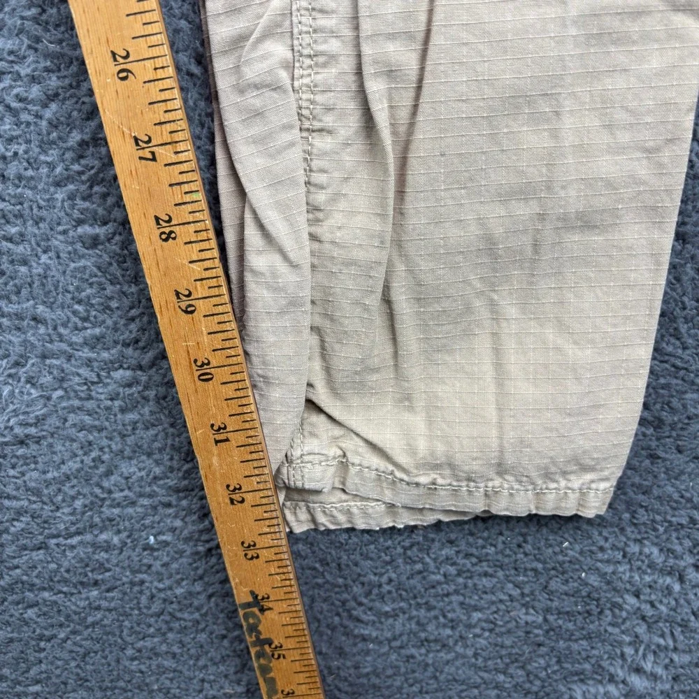 William Rast Mens Khaki Straight Leg Cargo Pants Size‎ 34x34 Cotton